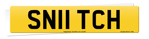 Registration number SN11 TCH